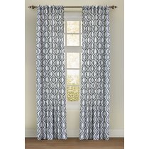 Funky Tatum Tribal Unlined Curtain Panel (Blackout Available