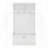 Hall Tree with Storage Shoe Bench and Display Shelves (White)-1081374077