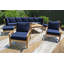 Huntington Outdoor 10 - Piece Teak Conversation Set-1940269596