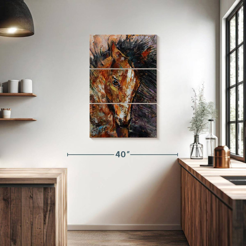 Brampt Colt Horse, 38" H x 24" W