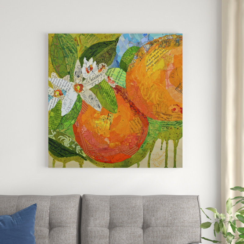 Oranges de la Floride, H 36 po x l 36 po x P 1,25 po