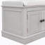 Banc de rangement avec tablettes réglables, banc à chaussures avec coussin amovible-153018141