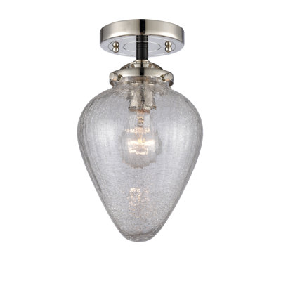 Plafonnier semi-encastré 1 lumière 6,5 po Shauna
