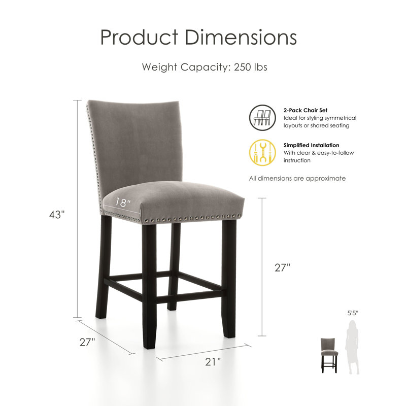 Perrinton 7 - Piece Counter Height Dining Set