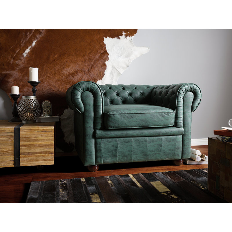Groton Upholstered Chesterfield Chair