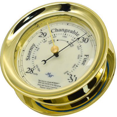 5.85'' Wireless Outdoor Barometer