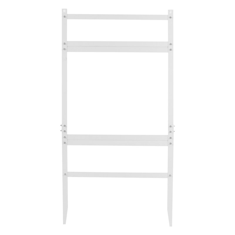 3Pcs Support à enseigne Support en H, Blanc