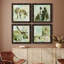 On Second Thought - Ensemble de 4 peintures sur toiles encadrées-60148006-60148007