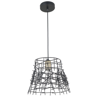 Coronel 1 - Light Antique Brass Unique/Statement Pendant