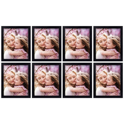 Black Picture Frames with Ivory Mat