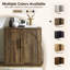 Garde-manger de style campagne moderne H 32 po, armoire buffet avec porte arquée et tablettes réglables-772328376