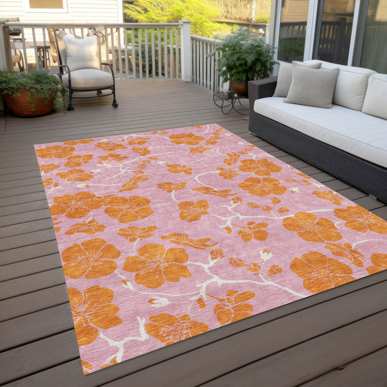 Machine Washable Indoor/Outdoor Chayden ACN1032 Rug