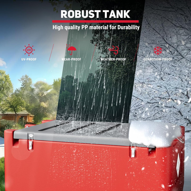 Réservoir à carburant robuste de 50 gallons