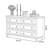 White Solid Wood Accent Cabinet-267243644