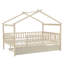 Lit en bois avec lit gigogne simple-171366150-171366147