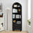 Arched Standard Storage Bookcase-1308601649
