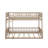 Full XL Over Queen Bunk Bed With Guardrails And Ladder-412027762