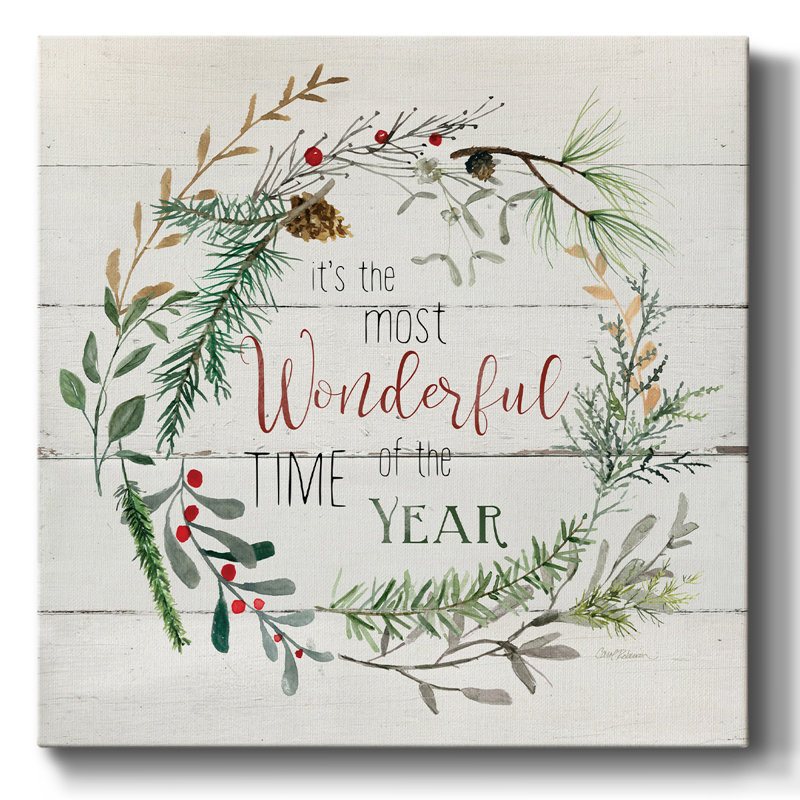«Time of the Year», impression sur toile tendue, H 8 po x l 8 po x P 1,5 po