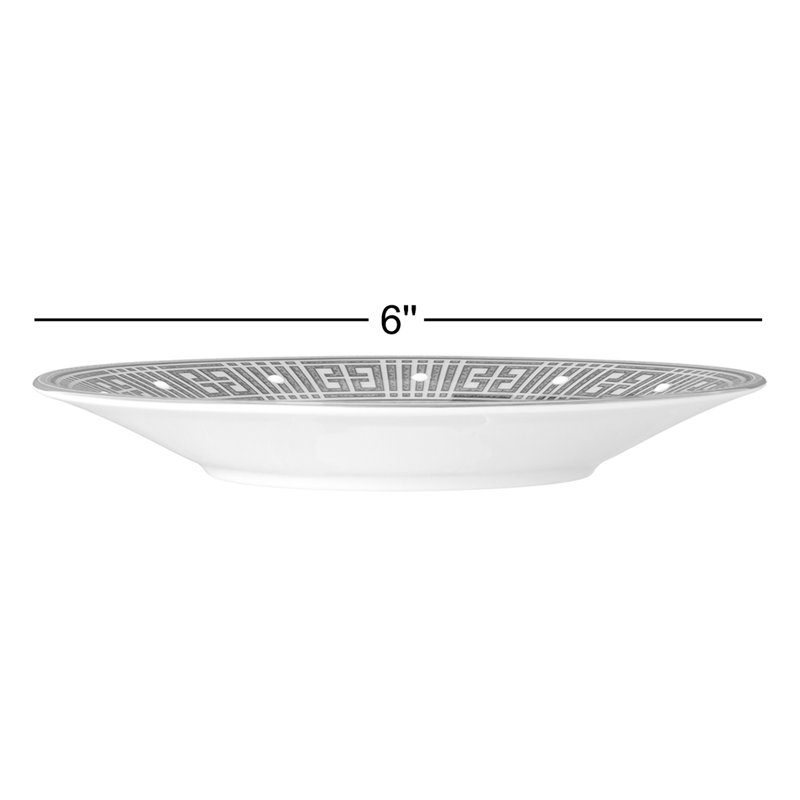 Soucoupes Noritake Infinity, 6 po, Bronze