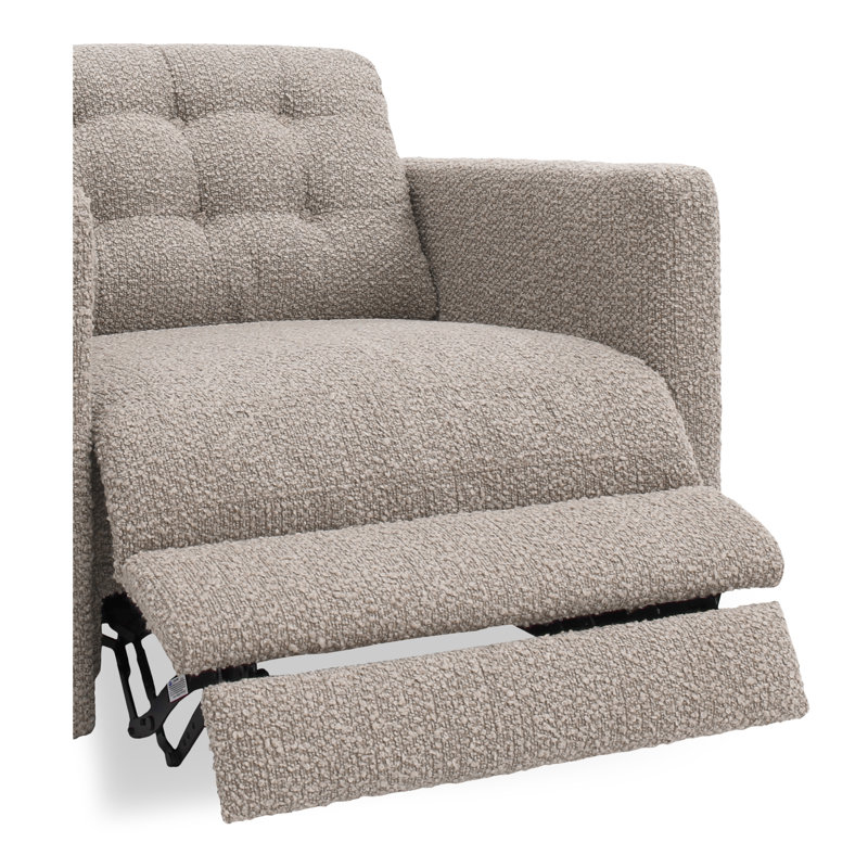 Bridgers Power Recliner Chair Warm Grey