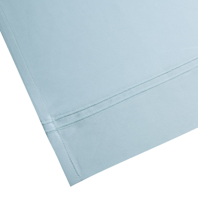 Triomphe Flat Sheet, King Flat Sheet, Celeste