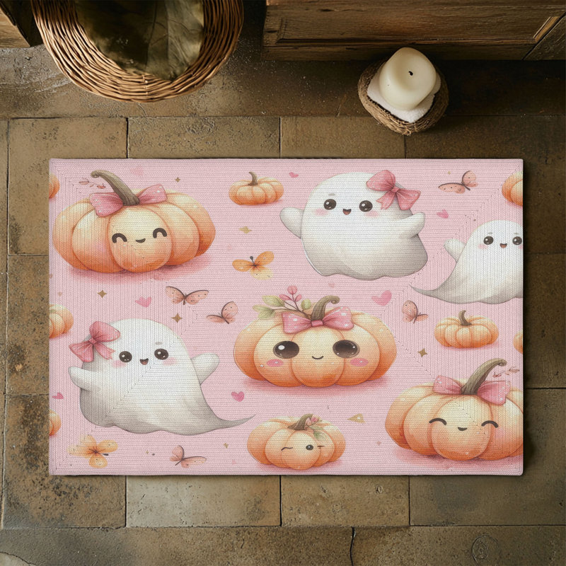Tapis tressé Boo & Gourd, Rectangulaire 3 pi x 5 pi