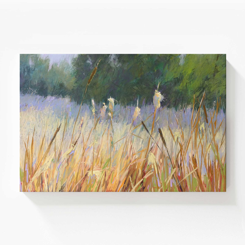 Whispering Reeds, Large Canvas Print, 36" H x 54" W