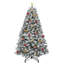 Lighted Artificial Pine Christmas Tree-1354857008