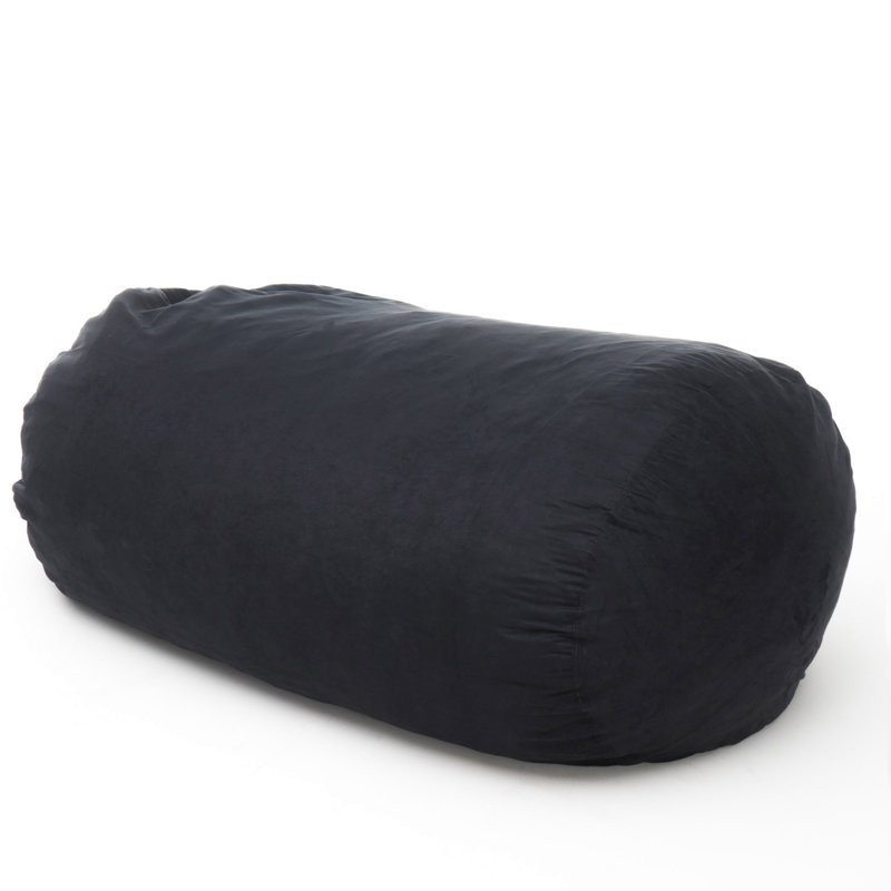 Fauteuil à billes cylindrique de 6,5 pieds Lara, noir