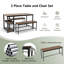 Kalinda 4 - Person Dining Set