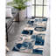 Tapis gris et bleu Chimeng-63220957