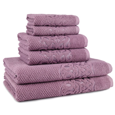 Travers 6 Piece Turkish Cotton Towel Set