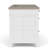 Gabby Executive Desk with Built-In Electrical Outlet