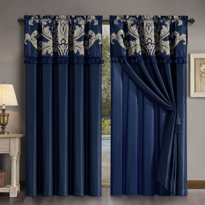 Royale Room Darkening Curtain Pair