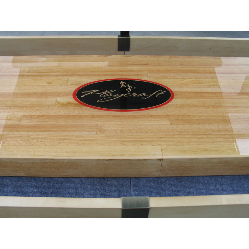 Telluride Honey Finish 16-Foot Shuffleboard Table