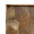 Hely Decorative Wood Tray, 27 Inch Square, Geometric Pattern, Brown Beige