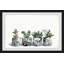 « classy pots », reproduction de peinture à l’aquarelle encadrée-32737713