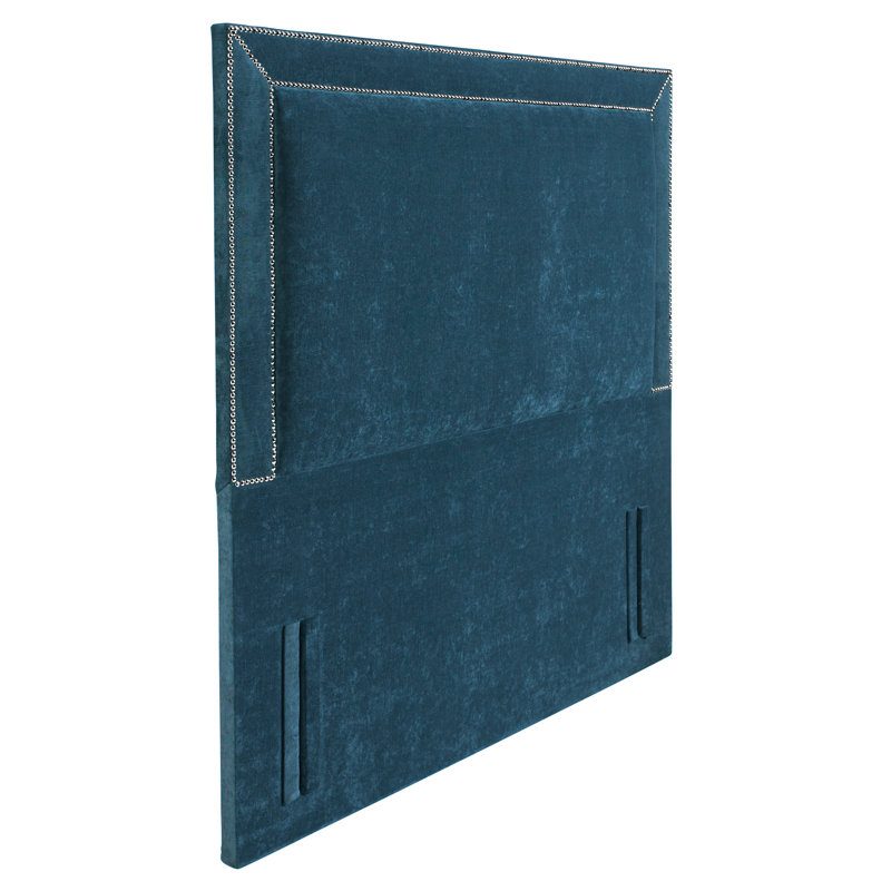 Daveney Upholstered Headboard, Blue, Single (3')