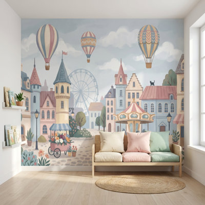 Carrousel mural Village Air