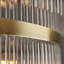 Geira Grand 21-Light Tiered Chandelier finished in Ant. Brass