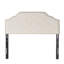 Tête de lit tapissier en tissu pour grand lit, bouton avec garniture en point de diamant tendance, garniture cloutée élégante,-1809447242