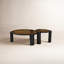 Rover Glass Nesting End Table