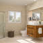 Lavabo vasque de salle de bain en céramique blanche de 21 po x 14 po - Conception moderne avec trou central de 1 3/4 po et construction facile d'entretien de qualité épurée Élégante apparence généreuse résistante aux taches