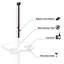 2 tableaux de tableau d'extérieur GoSports ScoreCaddy avec porte-gobelets-39723316-39723321