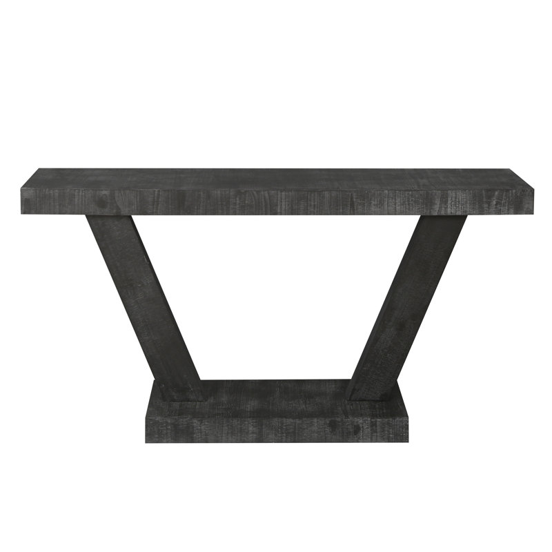 Vintage Distressed 60 Inch Wood Entryway Bench With 2-Tier Storage Cabinet, Rustic Antique Black | Gift Idea, Antique Black