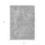 Tapis intérieur lavable abstrait ivoire 5 pi x 8 pi