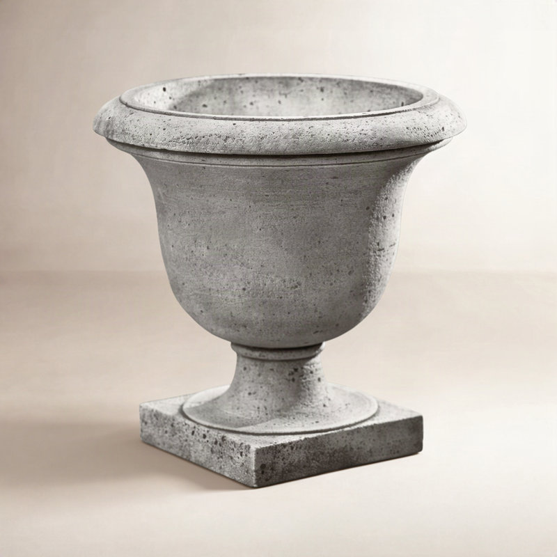 Litchfield 18" Urn Planter, Graystone