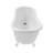 53.1'' x 25.6'' Freestanding Soaking Acrylic Bathtub-72770254-76285534