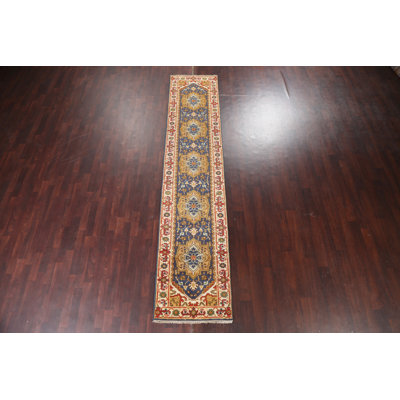 Handmade Traditional  Oriental Runner Rug 3x12