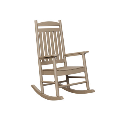 Casual Back Outdoor Rocker Chair